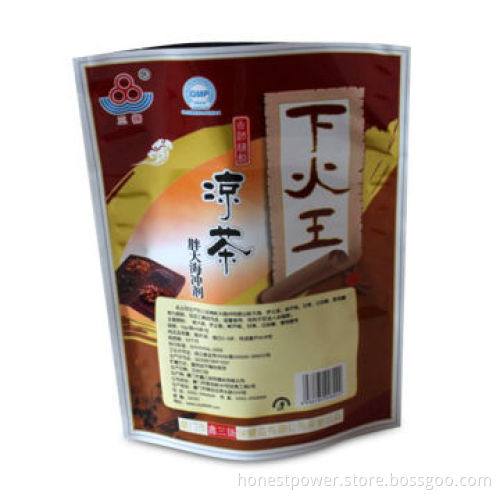 Plastic Packaging Pouch with Bottom Gusset, Customized Sizes and Colors are Accepted